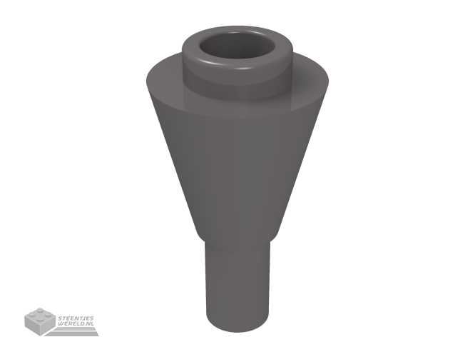 11610 – Cone 1 x 1 omgekeerd met staaf