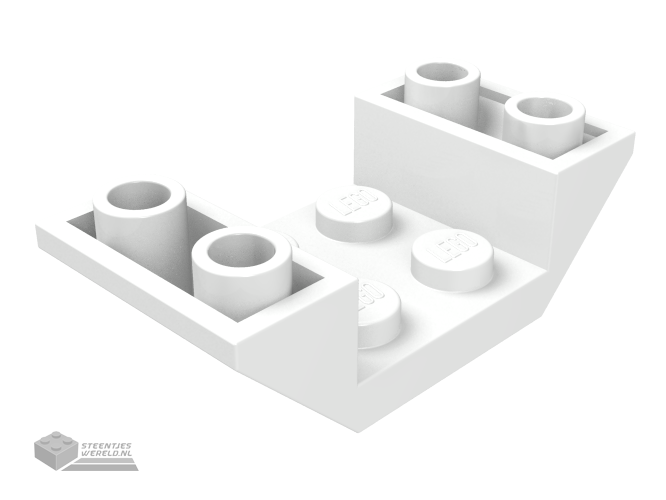 4871 – Dakpan, omgekeerd 45 4 x 2 dubbel met 2 x 2 uitsnede