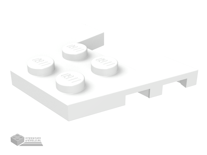 48183 – Wedge, Plaat 3 x 4 met nop inkepingen