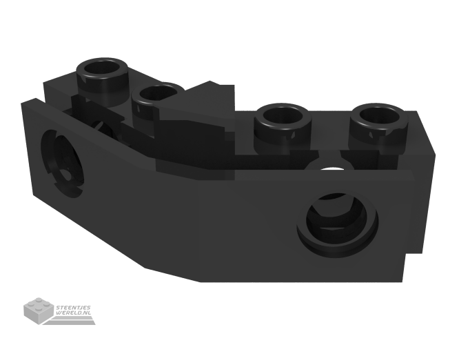 2991 – Technic, Steen 1 x 2 – 1 x 2 Angled met Bumper houder