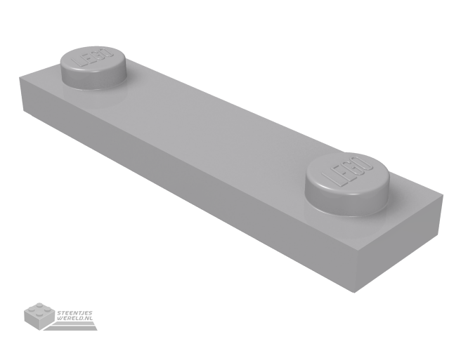 41740 – Plaat, aangepast 1 x 4 met 2 noppen met groef