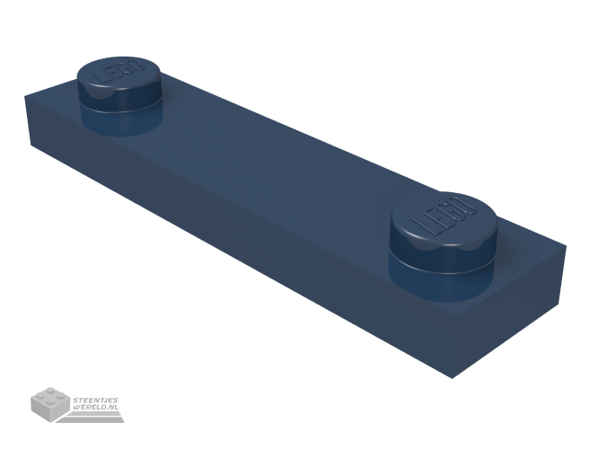 92593 – Plaat, aangepast 1 x 4 met 2 noppen zonder groef