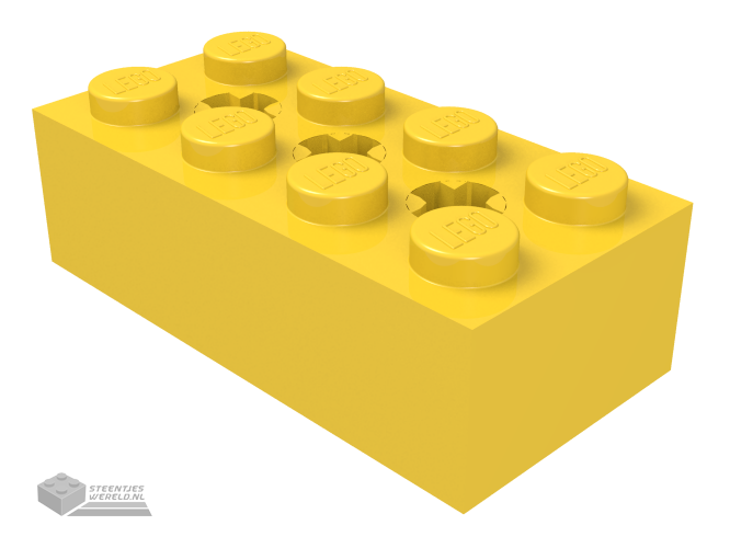 39789 – Technic, Steen 2 x 4 met 3 Technic as gaten