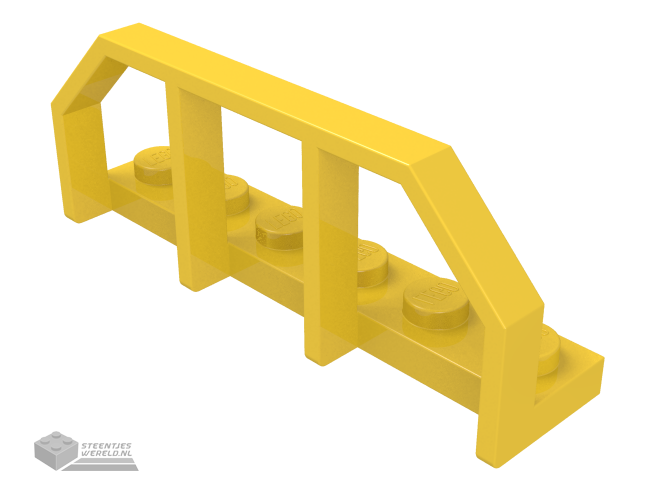 6583 – Plaat, aangepast 1 x 6 met Trein Wagon uiteindes