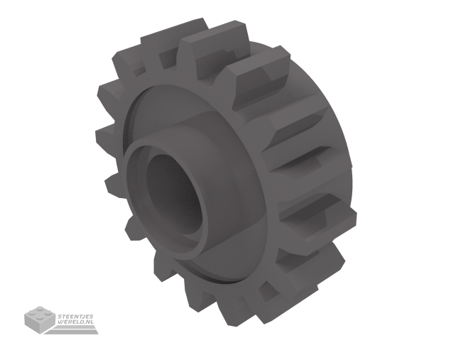 6542b – Technic, Gear 16 Tooth met Clutch, Smooth