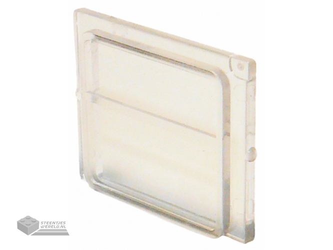 4034 – Glass for Train Window 1 x 4 x 3