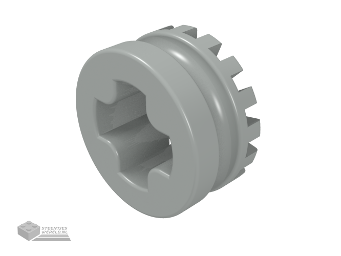 4265a – Technic Bush 1/2 Toothed, Four Interior Ridges