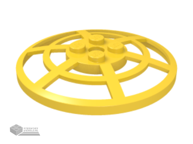 4285b – Dish 6 x 6 omgekeerd (Radar) Webbed – Type 2 (underside attachment positions op 90 degrees)