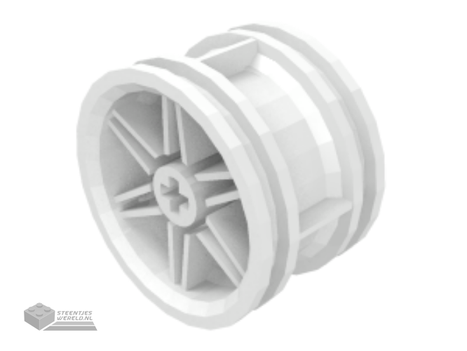 56145 – Wheel 30.4mm D. x 20mm zonder pin gaten en Reinforced Rim