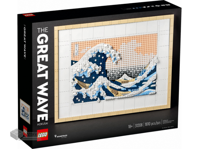 31208-1 – LEGO Art 31208 Hokusai – De grote golf