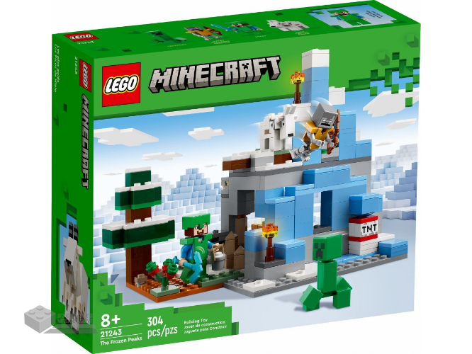 21243-1 – LEGO Minecraft 21243 De IJsbergtoppen