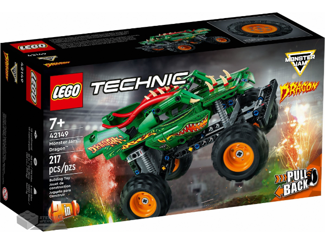 42149-1 – LEGO Technic 42149 Monster Jam Dragon