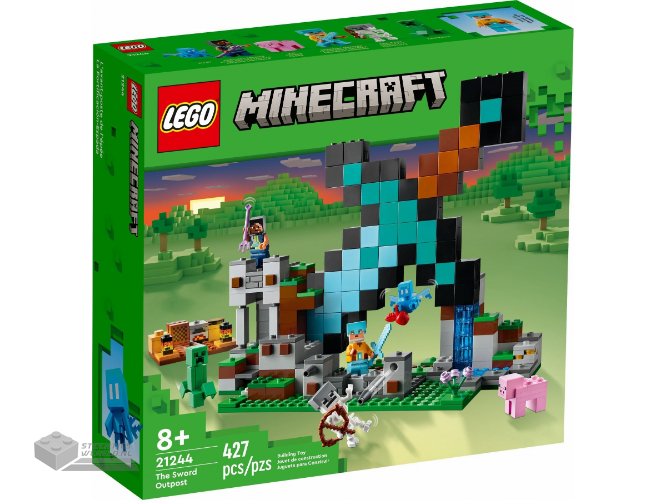 21244-1 – LEGO Minecraft 21244 Uitvalbasis Zwaard