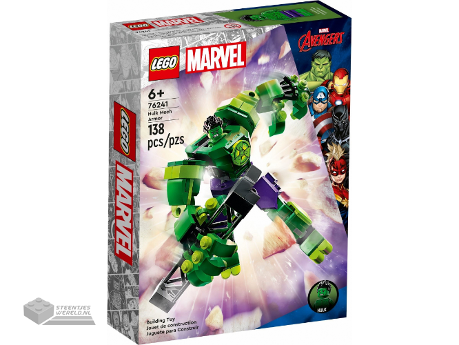 76241-1 – LEGO Super Heroes 76241 Hulk mechapantser