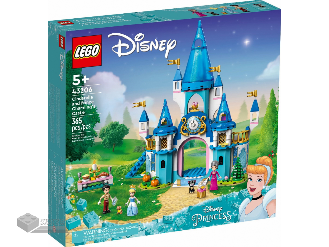 43206-1 – Cinderella and Prince Charming's Castle