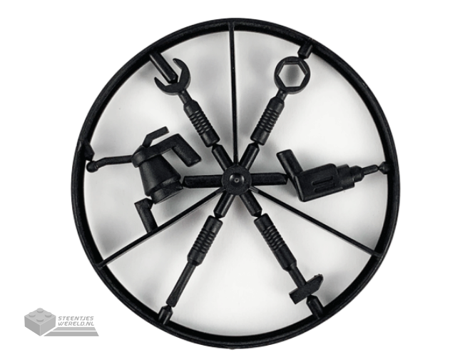 6246 – Minifigure, Utensil Tool Wheel, 6 on Sprue