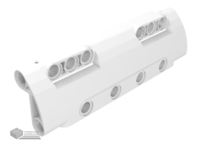 11954 – Technic, paneel gebogen 11 x 3 met 10 pin gaten door paneeloppervlak