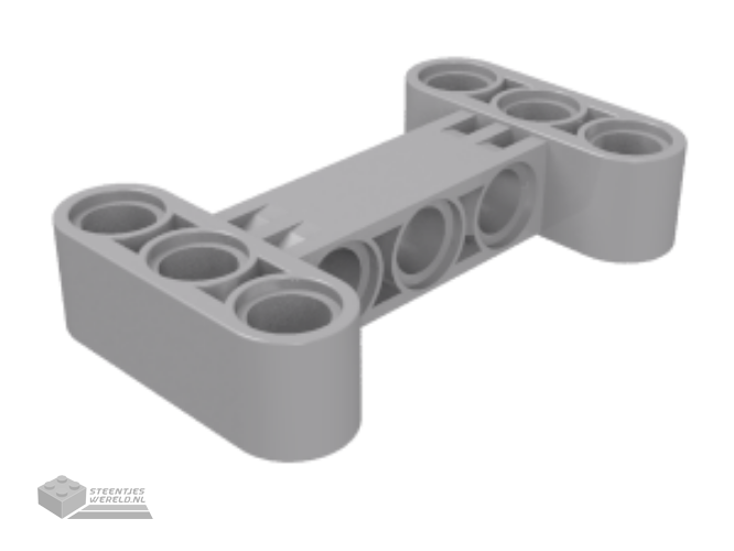 14720 – Technic, Liftarm, aangepast H-vorm dik 3 x 5 recht