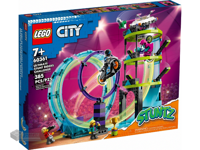 60361-1 – LEGO City 60361 Ultieme stuntrijders uitdaging