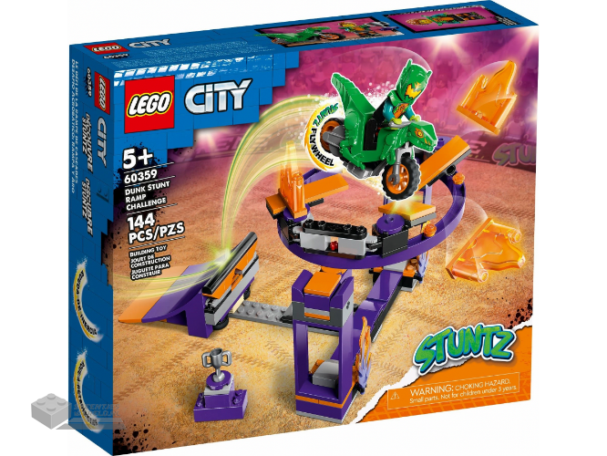 60359-1 – LEGO City 60359 Uitdaging: dunken met stuntbaan