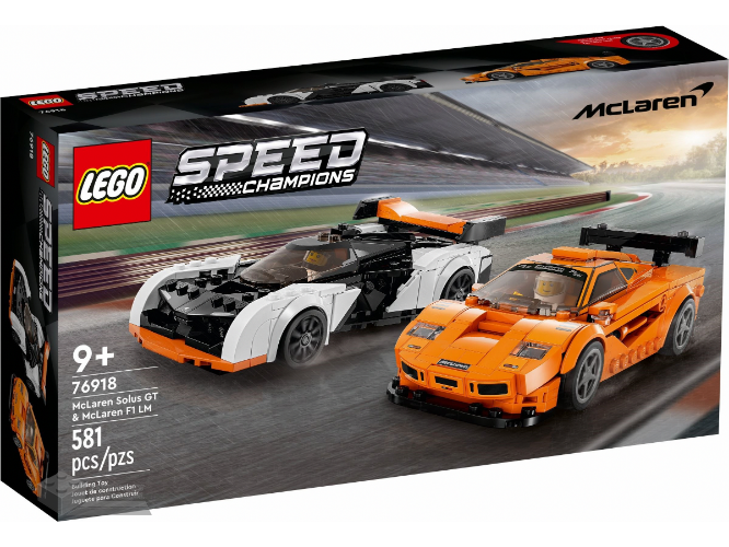 76918-1 – LEGO Speed Champions 76918 McLaren Solus GT & McLaren F1 LM