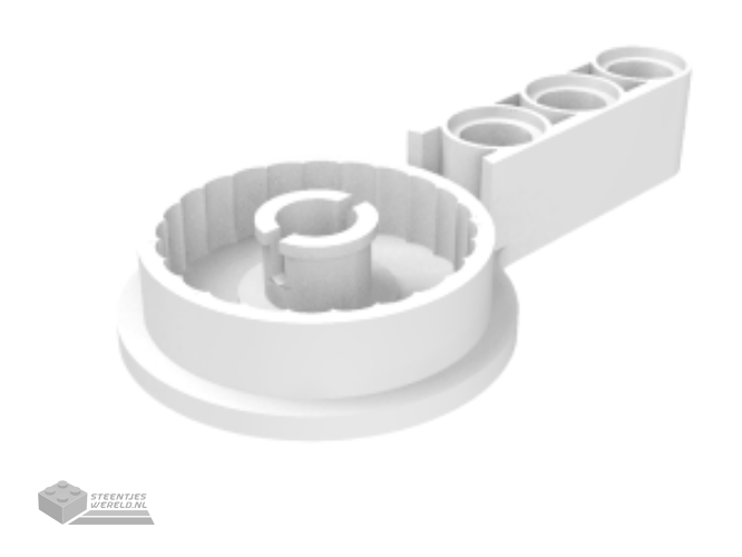 44225 – Technic Rotation Joint Disk met pin en 3L Liftarm dik