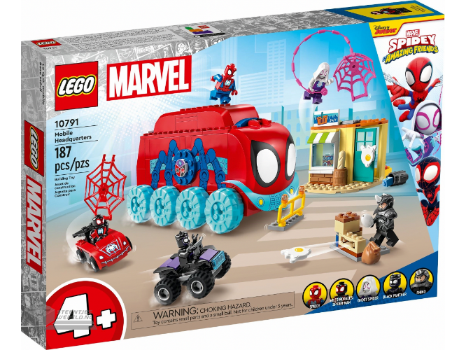 10791-1 – LEGO Super Heroes 10791 Het mobiele hoofdkwartier van Team Spidey