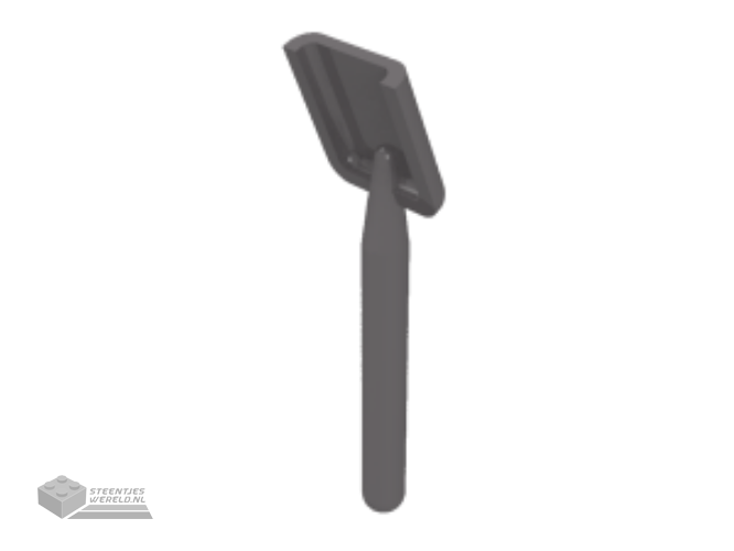 3837 – Minifigure, Utensil Shovel (Round Stem uiteindes)