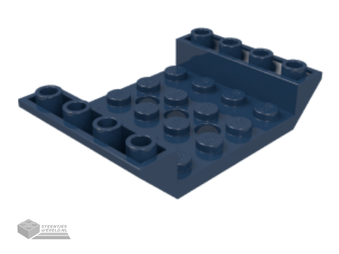 60219 – Dakpan, omgekeerd 45 6 x 4 dubbel met 4 x 4 uitsnede en 3 gaten
