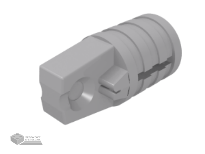 30552 – Scharnier Cylinder 1 x 2 Locking met 1 Finger en Technic as gat op uiteindes met gleuven