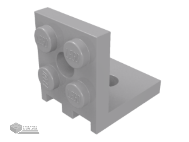 3956 – Bracket 2 x 2 – 2 x 2 met 2 gaten