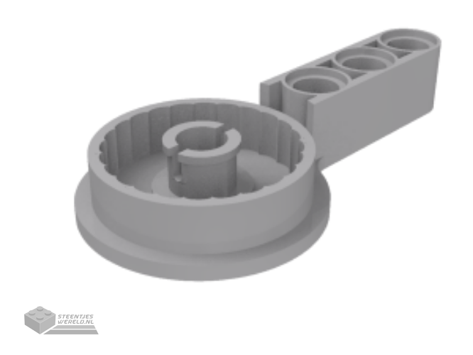 44225 – Technic Rotation Joint Disk met pin en 3L Liftarm dik