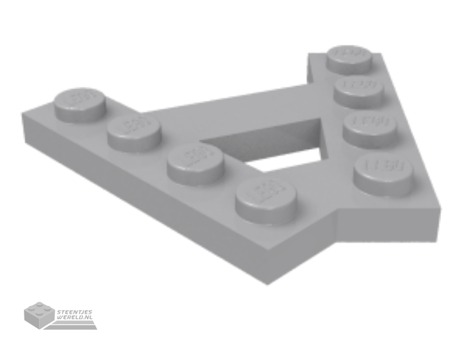 15706 – Wedge, Plaat A-vorm met 2 Rows of 4 noppen