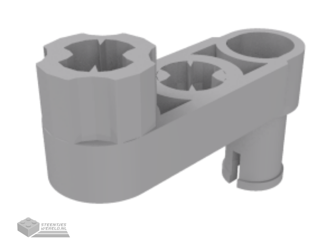 33299 – Technic, Liftarm, aangepast Crank / pin 1 x 3 – Technic as gaten