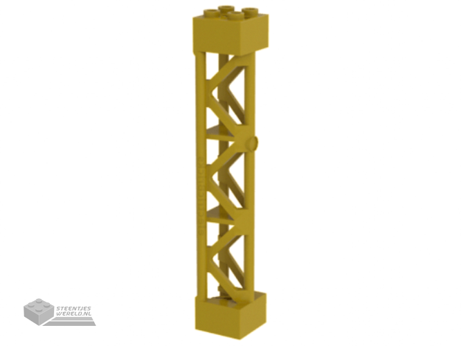 95347 – Pilaar 2 x 2 x 10 Girder driehoekig Vertical – Type 4 – 3 Posts, 3 Sections