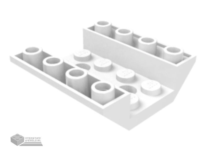 72454 – Dakpan, omgekeerd 45 4 x 4 dubbel met 2 gaten