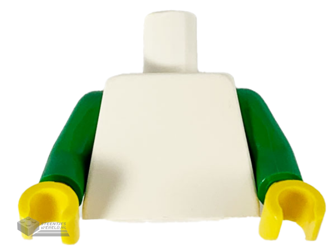 973c20 – Torso Plain / Green Arms / Yellow Hands