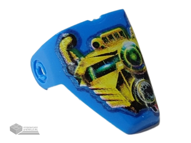 x209px2 – Technic Throwbot Visor with Scuba / Sub Pattern