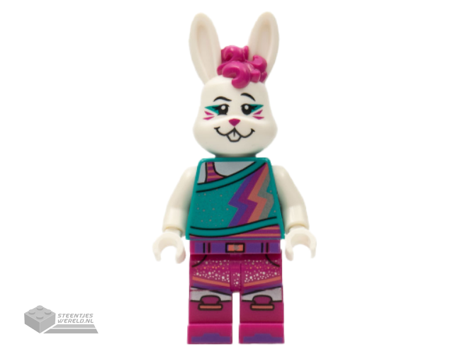 vid010 – Bunny Dancer, Vidiyo Bandmates, Series 1 (Minifigure Only without Stand and Accessories)