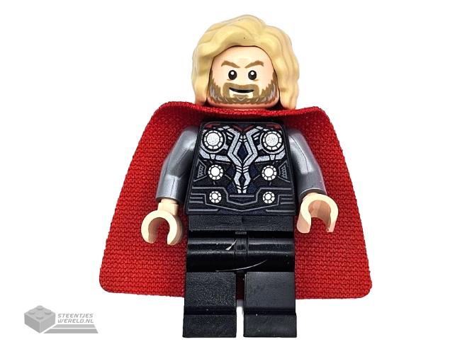 sh915 – Thor – Spongy Cape with Single Hole, Black Legs, Bushy Hair