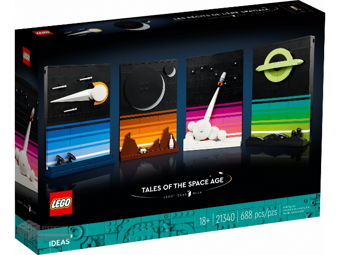 LEGO® Ideas Tales of the Space Age 21340 Building Set (688 Pieces)