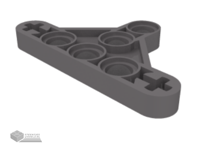 99773 – Technic, Liftarm, aangepast Triangle dun 3 x 5 met Short steunen
