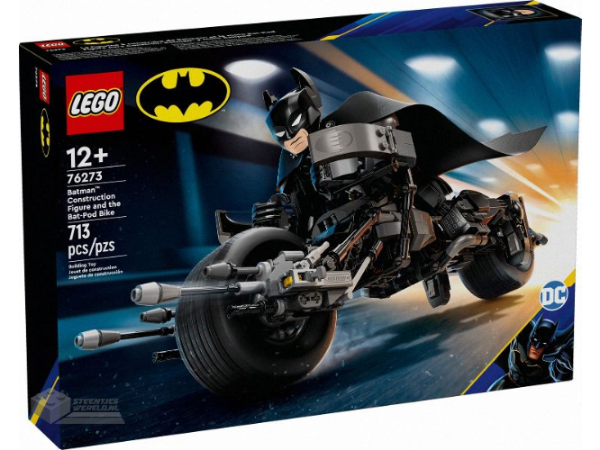 76273-1 – Batman Construction Figure and the Bat-Pod Bike