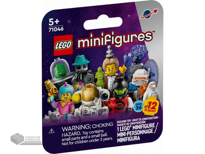 71046-1 – Minifigure, Series 26 (Complete Random Set of 1 Minifigure)