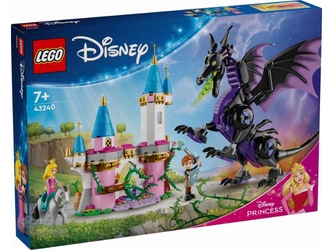 43240-1 – Maleficent’s Dragon Form and Aurora’s Castle