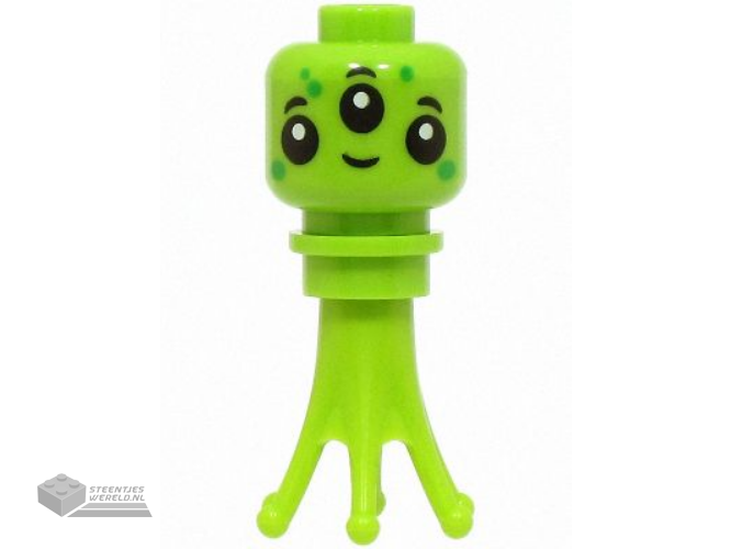 cty1727 – Alien – Minifigure Head, Tentacles