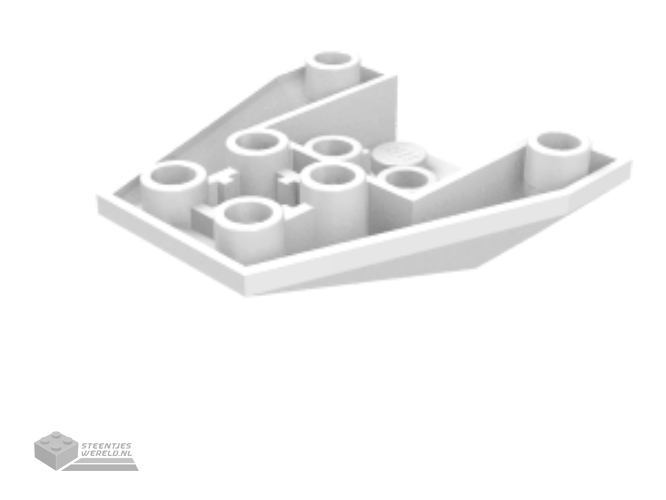 13349 – Wedge 4 x 4 Triple omgekeerd met connecties tussen 4 noppen