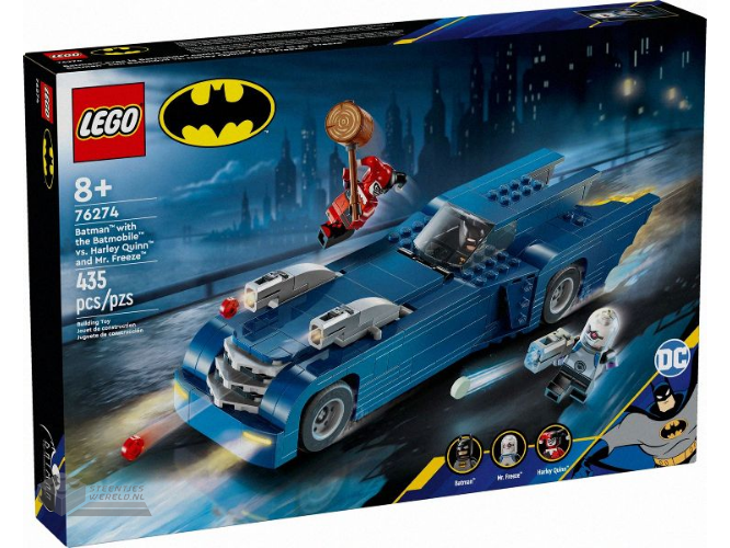 76274-1 – Batman with the Batmobile vs. Harley Quinn and Mr. Freeze