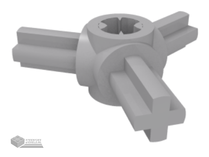 57585 – Technic, Technic as Connector Hub met 3 Technic assen