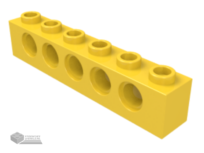 3894 – Technic, Steen 1 x 6 met gaten